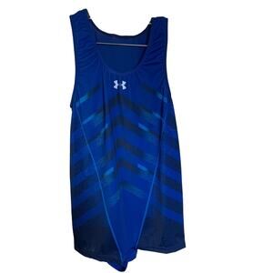 Under Armour x Elite Sportswear one piece swimsuit blue size AXL